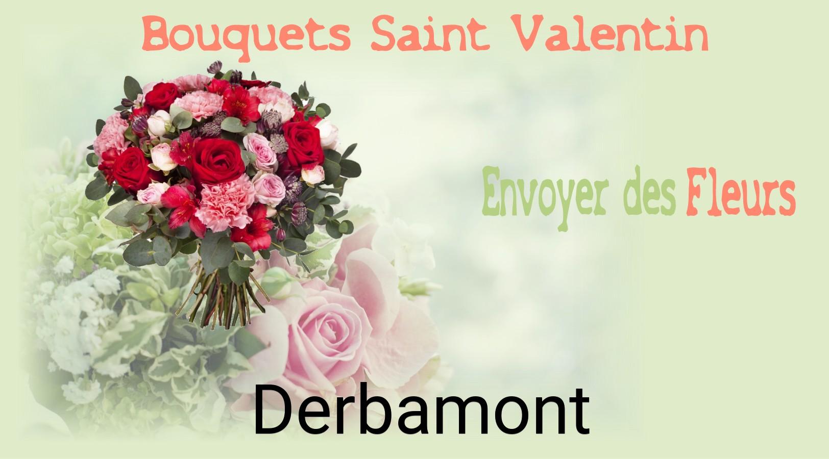 Roses de Saint-Valentin livrées à Derbamont